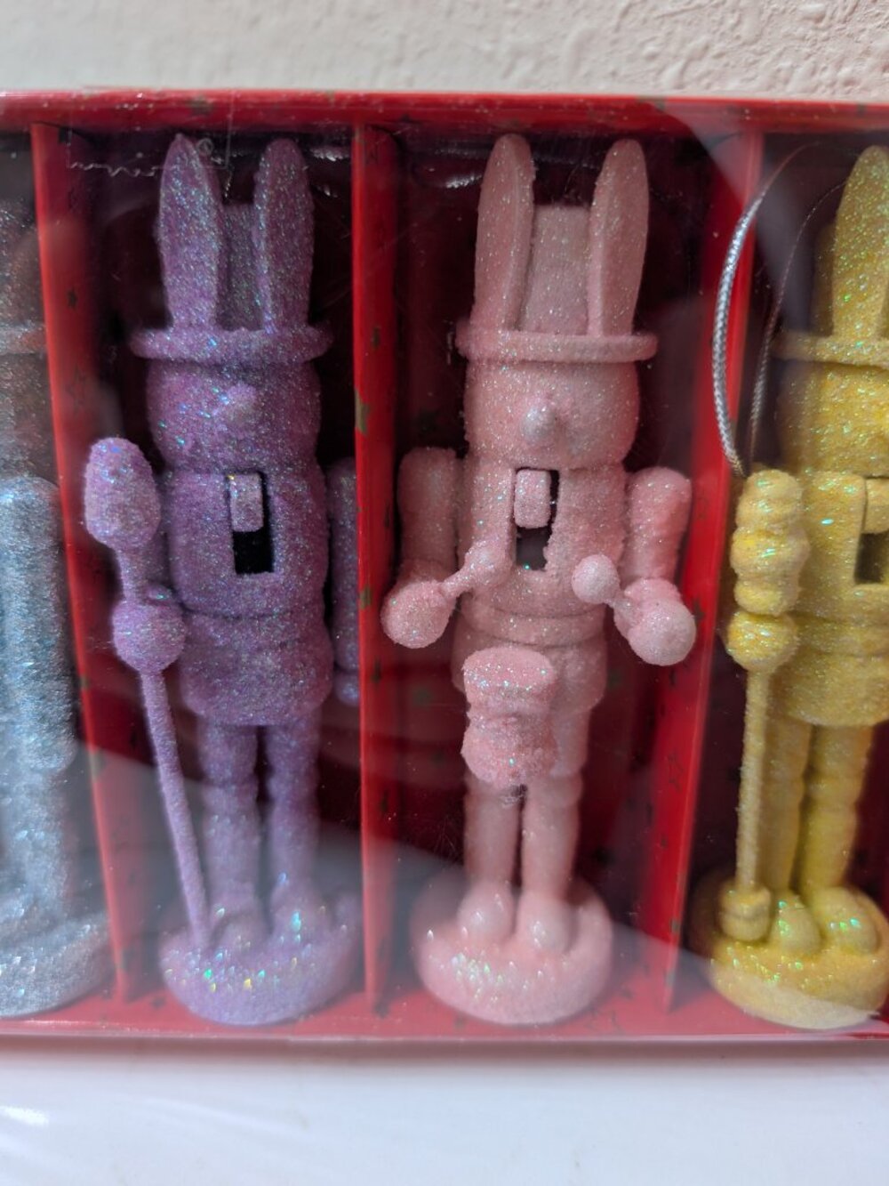 Package of Rabbit / Bunny Nutcracker Ornaments - Picture 3 of 4